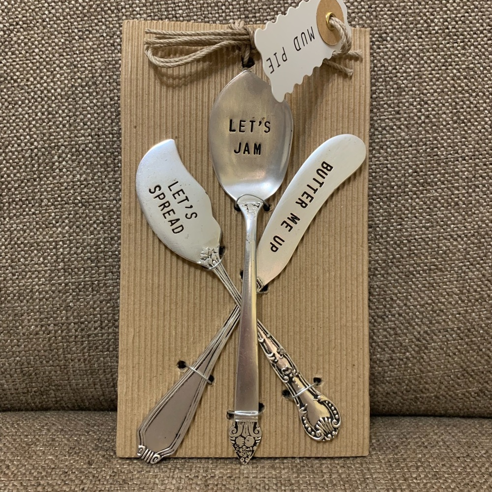 MudPie Stamped Spreaders